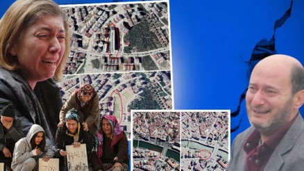 Depremin yıktığı illerin simge yerleri uydudan görüntülendi