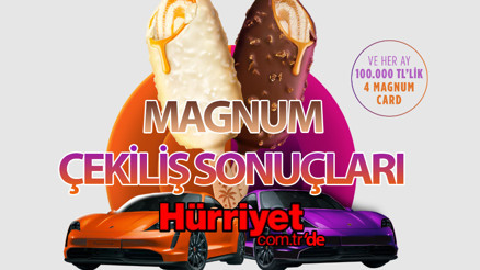 Magnum çekiliş sonuçları ne zaman açıklanacak Resmi sonuçlar sadece Hürriyetde Porsche sahibini buluyor