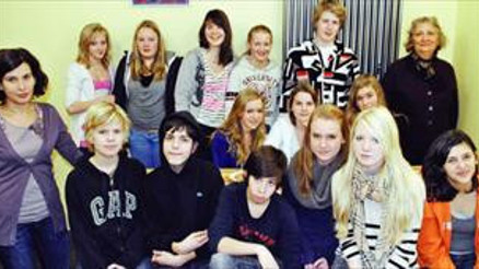 Alman öğrenciler Türkçe öğreniyor