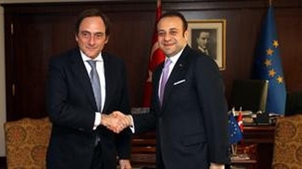 Bakan Bağış, Portas ile görüştü