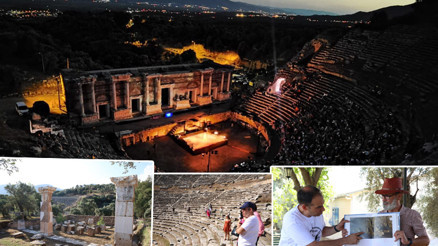 Nysada Milliyet Arkeoloji buluşması... Roma kentinde Anadolu tarihine yolculuk