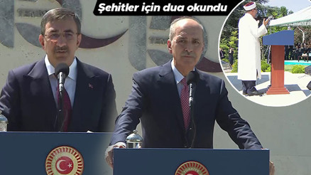 TBMMde 15 Temmuz Demokrasi ve Milli Birlik Günü töreni... Milletimiz karanlığı vatan sevgisiyle aydınlatmıştır