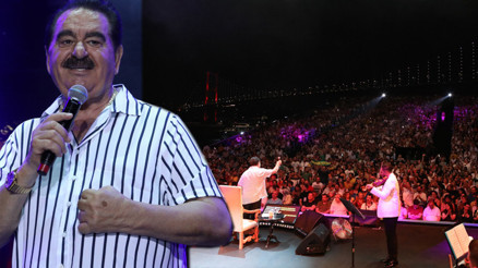 İbrahim Tatlıses Kuruçeşme Açıkhavayı ayağa kaldırdı