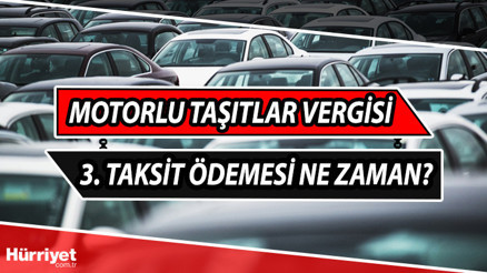 MTV ödemesi ne zaman bitiyor 2023 Ek Motorlu Taşıtlar Vergisi (MTV) 3. taksit nasıl ödenecek MTV ek ödeme kaç para, hangi ay MTV 3. taksit ödeme detayları...