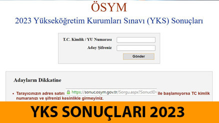 YKS SONUÇLARI AÇIKLANDI MI, SAAT KAÇTA NE ZAMAN AÇIKLANACAK YKS sınav sonuçları bugün (18 Temmuz) açıklanacak mı, erken açıklanır mı Üniversite sınav sonuçları sorgulama ekranı ÖSYM AİS giriş bilgileri