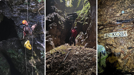 Şaşkına çeviren görüntü Antalya’da 50 metrelik mağarada Murat 124 bulundu
