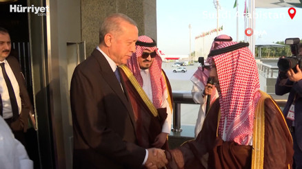 Cumhurbaşkanı Erdoğan Suudi Arabistan’da