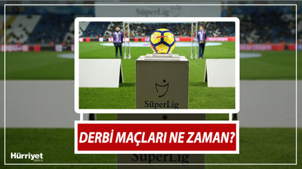 SÜPER LİG DERBİ TARİHLERİ 2023 2024 Süper Ligde Beşiktaş, Galatasaray, Fenerbahçe ve Trabzonspor derbi maçları ne zaman oynanacak İşte Süper Lig maç tarihleri