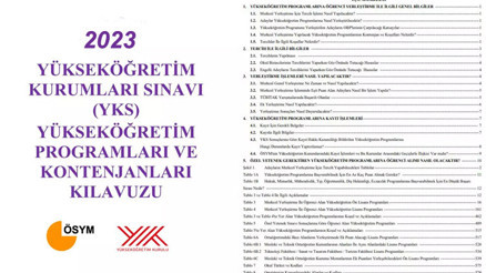 YKS TERCİH KILAVUZU 2023 TEMMUZ: Üniversite tercihleri ne zaman başlıyor ÖSYM YKS tercih tarihleri ve kılavuzu açıkladı İşte, YKS tercih kılavuzu sorgulama ekranı YKS TERCİH KILAVUZU 2023 TEMMUZ: Üniversite tercihleri ne zaman başlıyor ÖSYM YKS tercih tarihleri ve kılavuzu açıkladı İşte, YKS tercih kılavuzu sorgulama ekranı