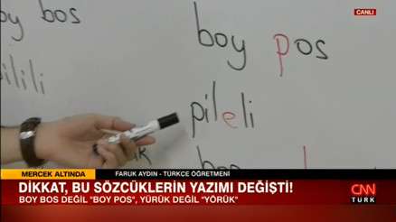Türk Dil Kurumu bazı sözcüklerin yazımını değiştirdi