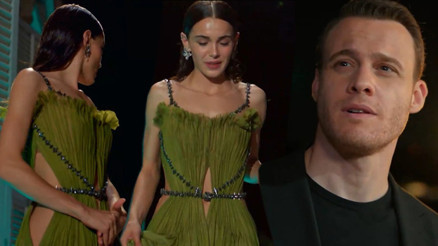 Muhteşem geceye Leyla damgası... Güzelliği ile nefes kesti Muhteşem geceye Leyla damgası... Güzelliği ile nefes kesti