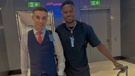 Beşiktaşın yeni transferi Daniel Amartey, İstanbulda
