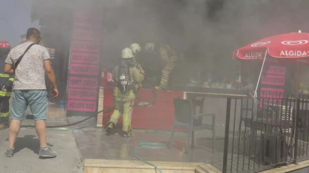 Avcılarda yangın paniği: 3 kişi dumandan etkilendi