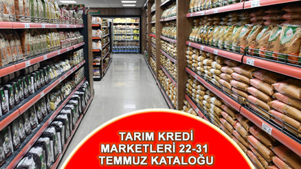 Tarım Kredi marketleri kataloğu 22- 31 Temmuz 2023: Süt ürünleri, temizlik ve temel gıda ürünlerinde indirim fırsatı