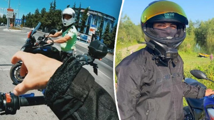 Samsunda polisin motosikletli gence sözleri duygulandırdı: Bakan Yerlikayadan teşekkür telefonu Samsunda polisin motosikletli gence sözleri duygulandırdı: Bakan Yerlikayadan teşekkür telefonu