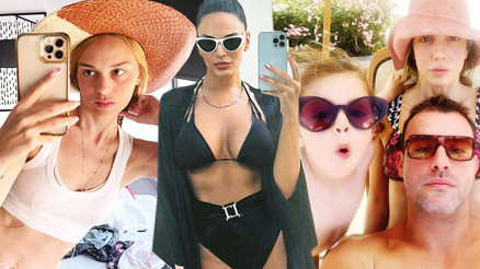 Almeda Abazi, Ceyda Düvenci, Hazar Ergüçlü... Ünlülerden tatil pozları