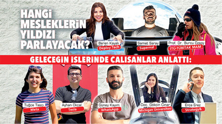 Süper kariyerler geleceğin mesleklerini anlattı Süper kariyerler geleceğin mesleklerini anlattı