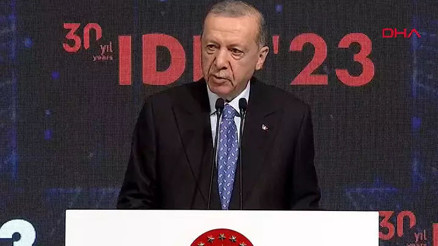 Cumhurbaşkanı Erdoğan: İDEF sektöre damga vurdu