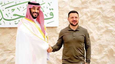 Ukrayna barışı için Suudi Prensi devrede