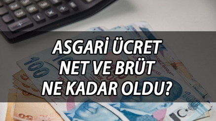 Asgari ücret Temmuz 2023 net ve brüt tablosu || Asgari ücret 2023 net ne kadar, kaç TL oldu