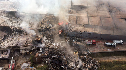 10 fabrikayı kül eden yangının nedeni: Kaynak