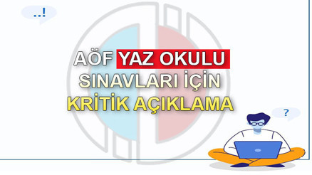AÖF YAZ OKULU SINAV GİRİŞ BELGESİ 2023: AÖF sınavları nasıl, online mı yapılacak Anadolu Üniversitesi’nden beklenen duyuru…