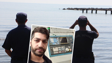 Samsunda yasaklı bölgede denize giren genç akıntıya kapıldı