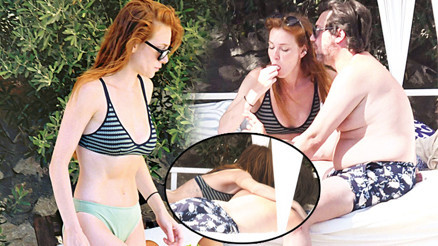 Elçin Sangu ile Yunus Özdikenin loca romantizmi