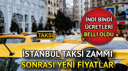 İSTANBUL TAKSİ ÜCRETLERİ 2023 BELLİ OLDU | İstanbulda taksi fiyatları ne kadar Taksi açılış, indi bindi ücreti ne kadar, kaç TL oldu Sarı taksi, turkuaz taksi ücreti...