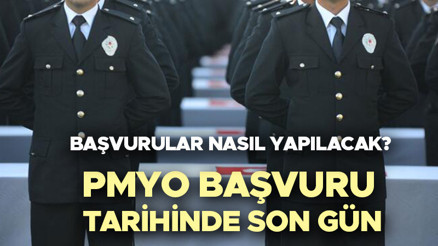 PMYO BAŞVURU TARİHİ SON GÜN 2023: PMYO Polislik başvuruları nasıl yapılır, sınav ücreti ne kadar PMYO başvurusu ne zaman bitecek