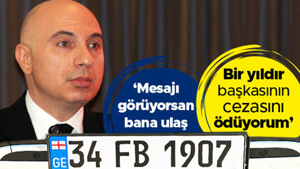 İş adamı Hakan Bilal Kutlualpin 34 FB 1907 plaka sınavı... Her yerden kaçak geçiyor, bir yıldır cezasını ben ödüyorum