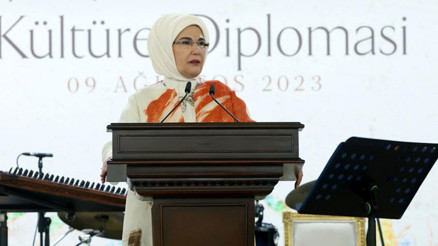 Emine Erdoğan: Türkiye dünyanın vicdanı olmaya devam edecek