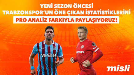 Trabzonsporun Antalyaspor maçına PRO ANALİZ farkıyla iddaa oyna PRO ANALİZ ayrıcalığı Mislide...