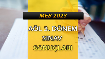 AÖL sınav sonuçları sorgulama ekranı || 2023 AÖL 3. dönem sınavları ne zaman açıklanacak