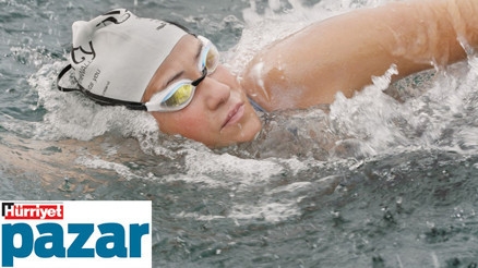 ‘Yüzerken güzel anılarımı zihnimde tekrar canlandırıyorum’
