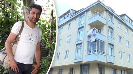Sancaktepede korkunç olay 4. kattan düşen işçi hayatını kaybetti