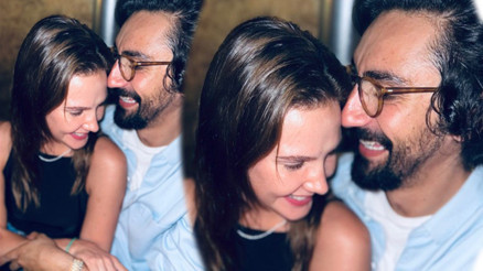 Alina Bozdan Umut Evirgen ile romantik paylaşım