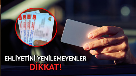 4 bin lira para cezası var… Ehliyetini yenilemeyenler dikkat Son tarih ne zaman