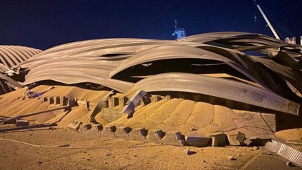 Ukraynanın tahıl silolarına saldırı