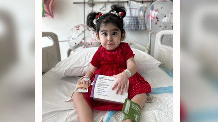 SMA’lı minik Berinay’dan iyi haber: Tedavisi tamamlandı