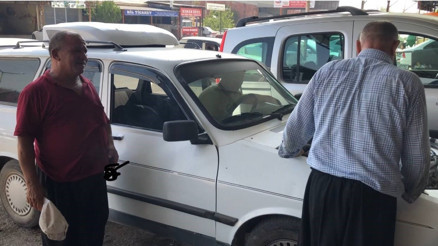 Adanada sıcaklıklar rekor kırdı 34 yıllık otomobiline klima taktırdı