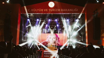 Kapadokyada ünlüler geçidi