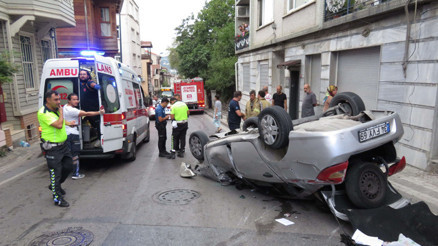 Üsküdarda korkunç kaza: 1i ağır 5 yaralı