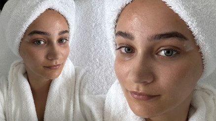 Modaya uydu, makyajsız fotoğrafını paylaştı