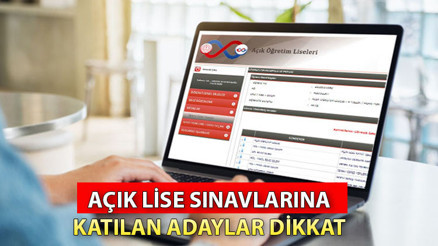 AÖL sınav sonuçlarını bekleyenler dikkat… AÖL 3. dönem sınav sonuçları ne zaman açıklanacak MEB sınav öncesi adayları uyarmıştı