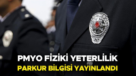 PMYO PARKUR SINAVI NASIL OLACAK Polis Akademisi 2023 yılı PMYO fiziki yeterlilik parkur sınavı talimatını yayınladı
