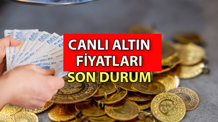 Altın fiyatları son dakika: Canlı altın fiyatı bugün ne kadar İşte, 23 Ağustos gram altın, çeyrek altın ve yarım altın fiyatları