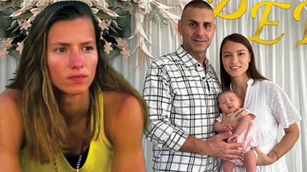 Survivorın yıldız ismi kızını gösterdi İşte Pera bebek...