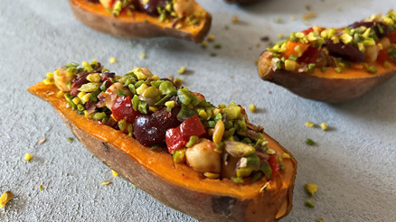 Bildiğiniz patates salatalarını unutun Tatlı patates salatası tarifi