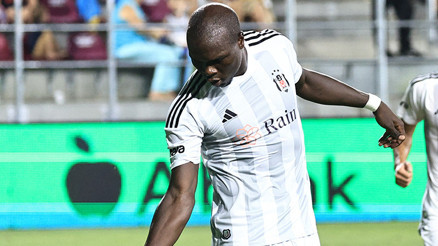 Beşiktaşta Aboubakar golleri seriye bağladı